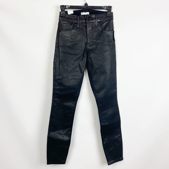 NWT Good American Good Legs - Black Coated - Picture 4 of 10